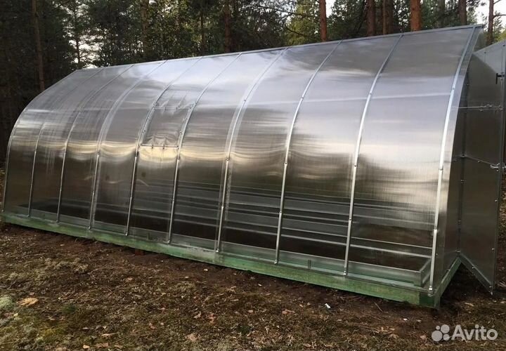 Теплица Арочная с поликарбонатом 4мм