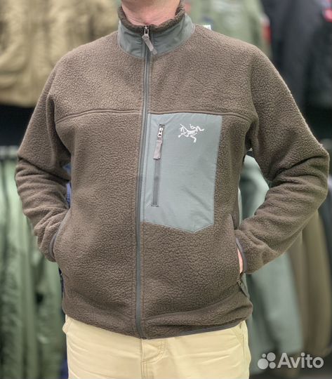 Куртка Флисовая Arcteryx Коричневая