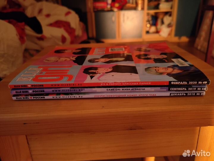 Журнал Elle girl bts NCT 127