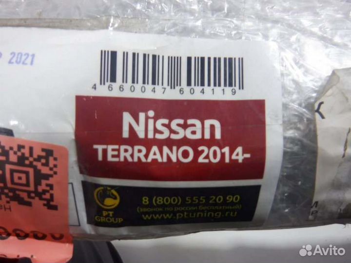 Жабо (2мм) Nissan Terrano 2014+