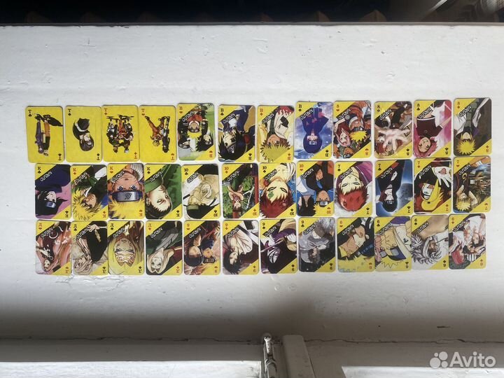 Сувенирные карты naruto