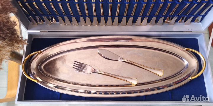 Набор ножей и вилок для рыбы Giоrinох (Италия)