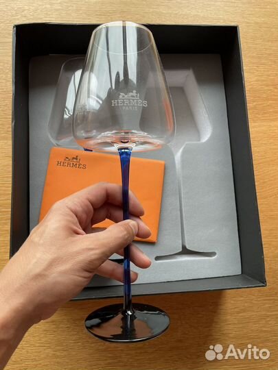 Фирменные бокалы Hermes