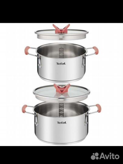 Новый набор кастрюль Tefal Opti space