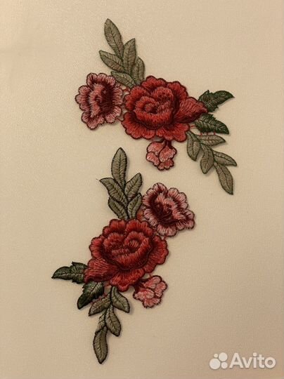 Аппликация вышивка нашивка на одежду