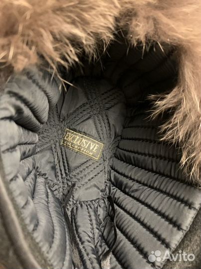 Шапка мех песец