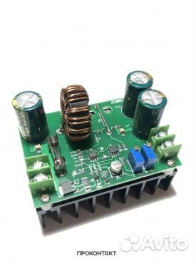 Повышающий DC-DC модуль (вход 10-60V выход 12-80V