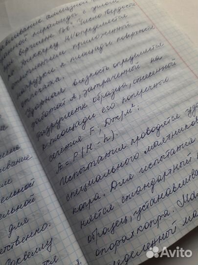 Перепишу конспекты, лекции, любой текст от руки