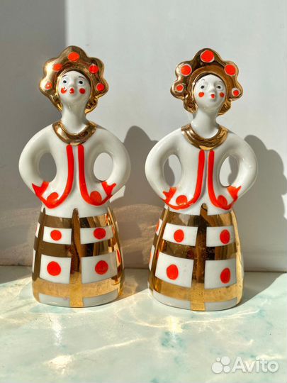 Статуэтка Девушка в кокошнике, Дулево