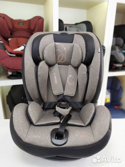 Автокресло 9-36кг изофикс Rant IQ Genius Beige