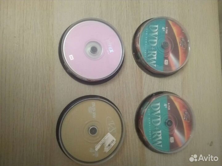 Dvd RW, R диски новые