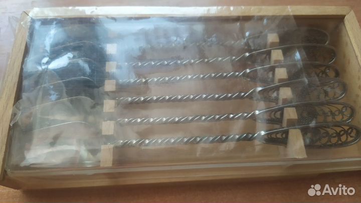 Набор ложек для мороженого СССР