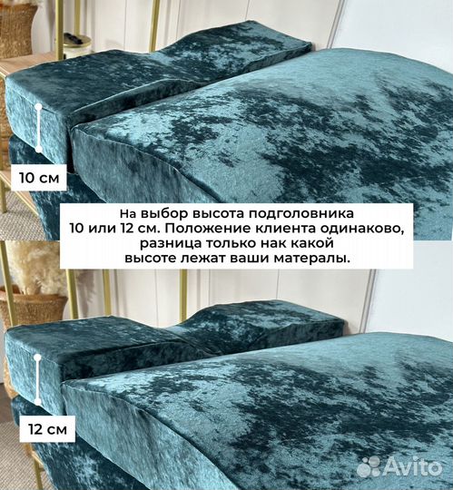 Матрас с эффектом памяти на кушетку анатомический