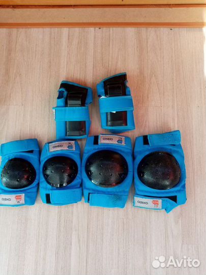 Самокат Oxelo MID 1 с комплектом защиты