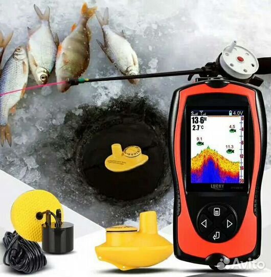 Эхолот lucky FF1108-1CLA новый в коробке