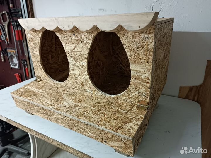 Гнезда для кур с яйцесборником