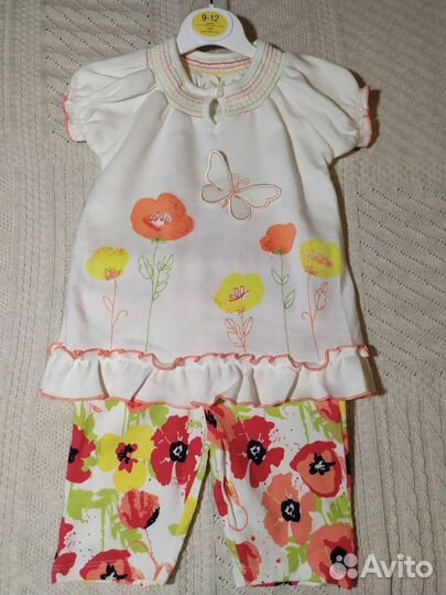 Next 9/12 Новые ромпер,слип,платье,боди Mothercarе