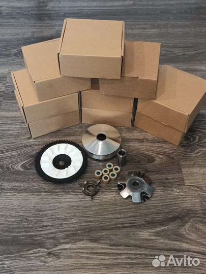 Вариатор передний в сборе на скутера