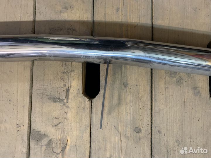 Защита переднего бампера chevrolet niva