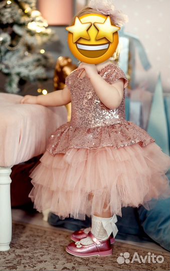 Платье 80 см