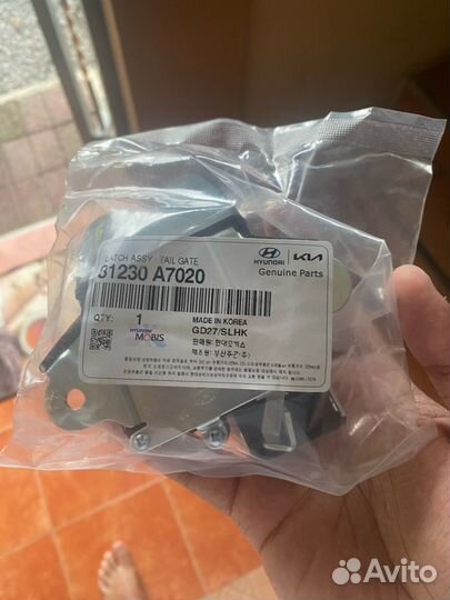 Замок багажника Accent Solaris, KIA Cerato Forte