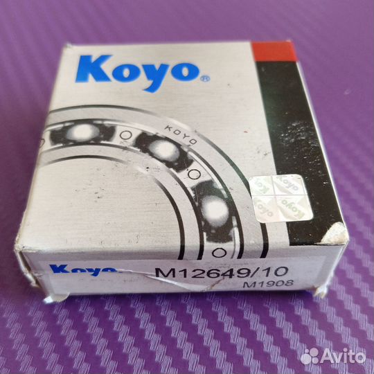 Подшипник ступичный koyo 12649/10 21.5*50*14