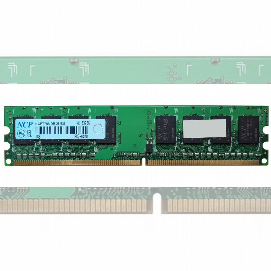 [NCPT7AUDR-25M88] Оперативная Память Ncp Ddr2 1gb Ncpt7audr-25m88
