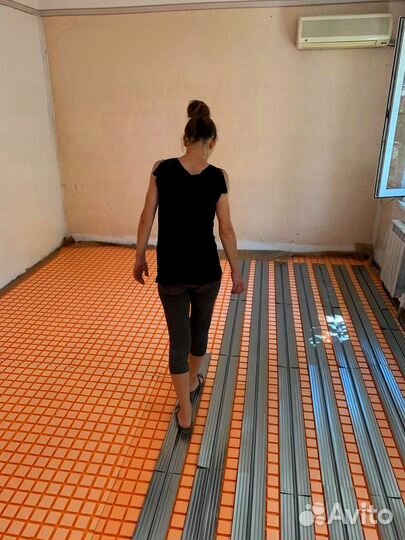 Маты для теплого пола с бобышками