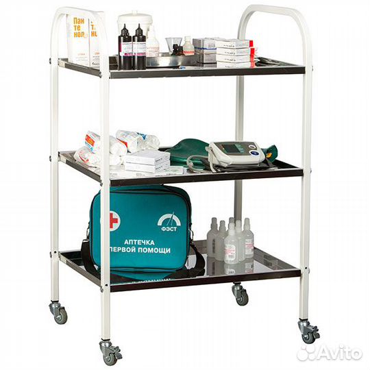 Медицинский процедурный столик для медикаментов