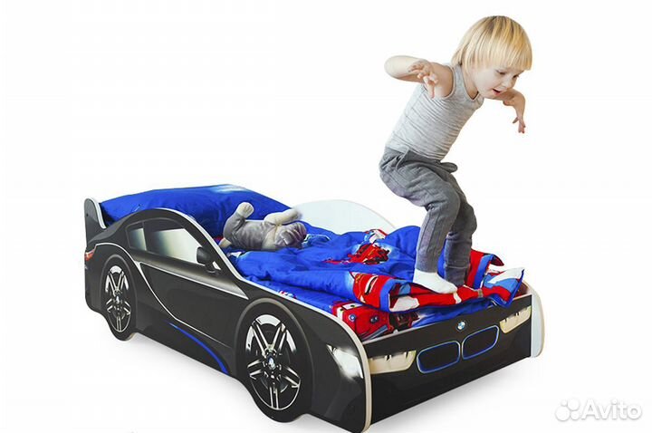 Кровать машина