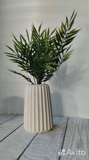 Ваза из гипса