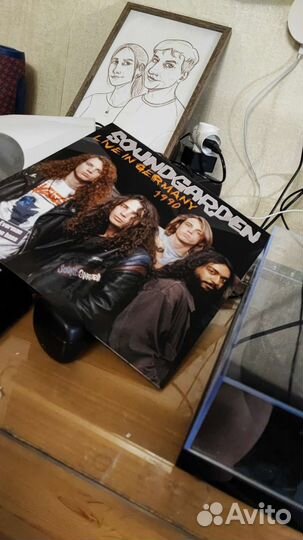 Виниловые пластинка Soungarden Live 1990
