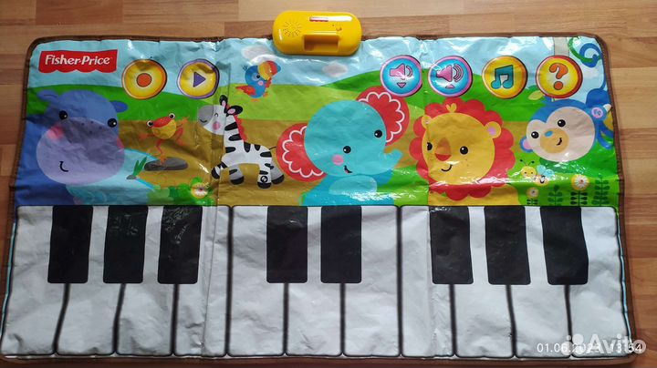 Музыкальный коврик Fisher Price