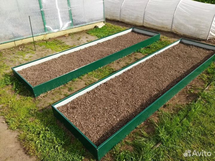 Грядки цветные