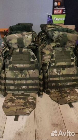 Бронежилет с плитами Гост