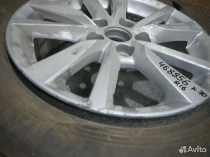 Диск колесный литой R16 5*114,3 j6,5 ET40 DIA60,1