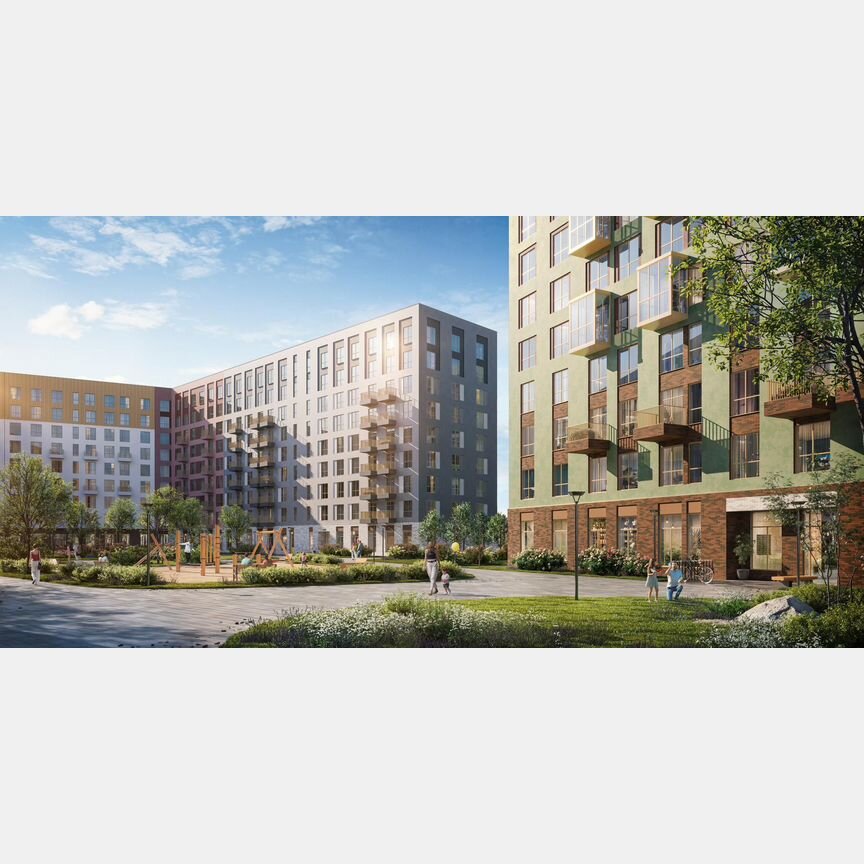 3-к. квартира, 78,2 м², 2/9 эт.