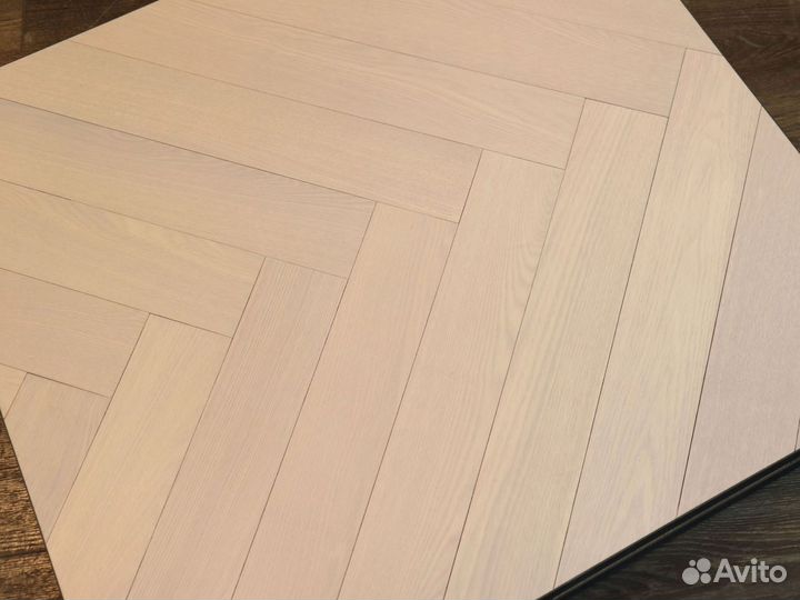 Клеевая инженерная доска английская елочка