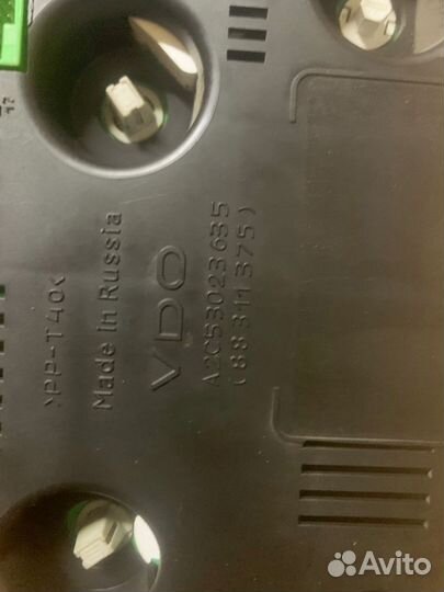 Щиток приборов priora