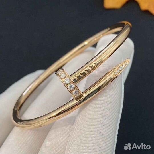 Браслет Cartier Juste un Clou Розовое золото 0,49ct