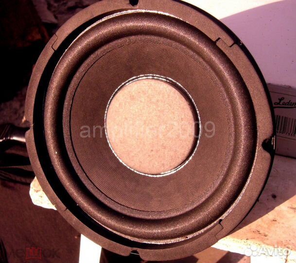 Динамик, нч для саба, 8 Ом, 205 мм, новый
