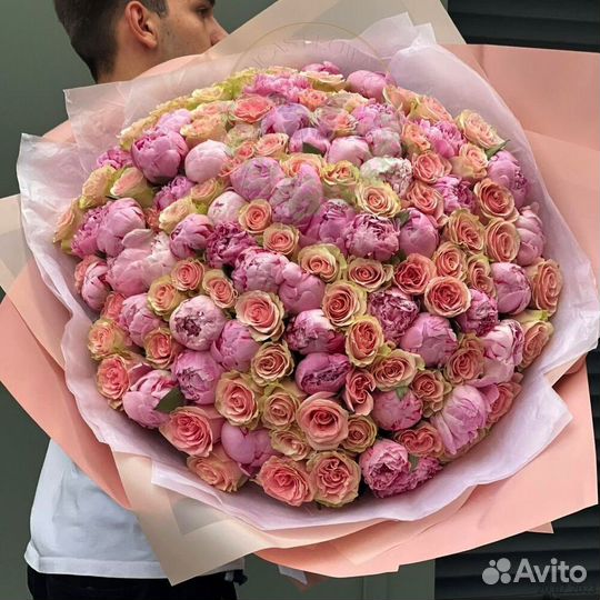 Пионы,букеты