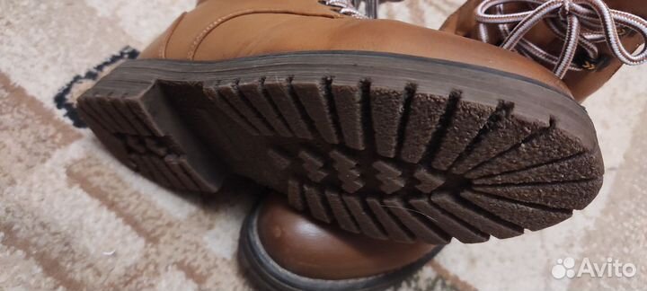 Ботинки,кожа,р.39