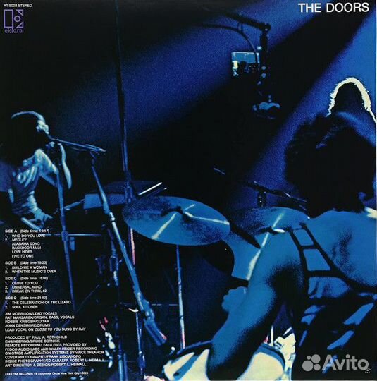 The Doors - Absolutely Live (2 LP, RSD, Blue)