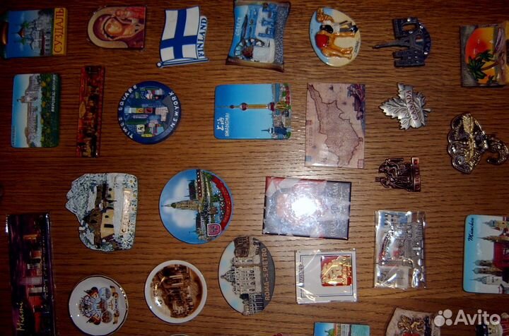 Коллекция магнитиков