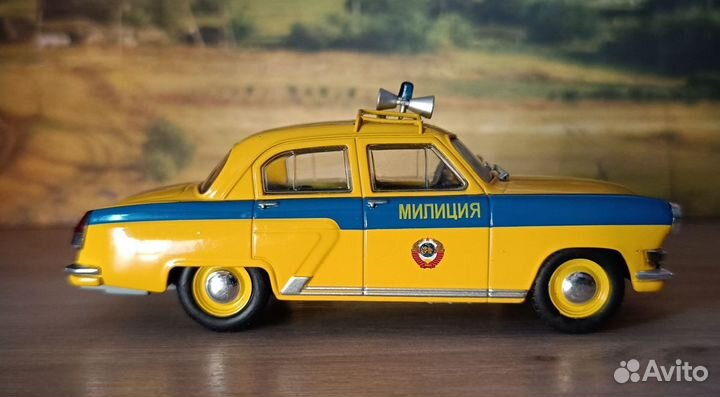 Модель автомобиля Газ 21 Милиция 1/43