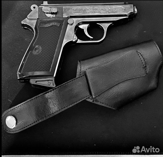 Зажигалка турбо в виде пистолета