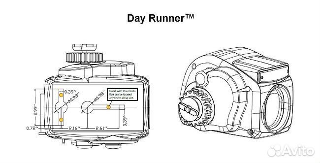 Лебедка электрическая autotrac DayRunner на трейле