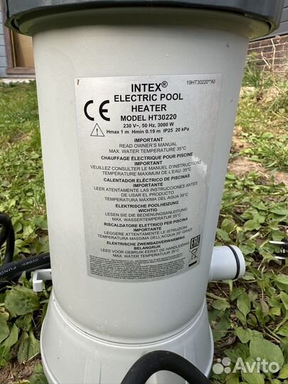 Подогреватель для бассейна intex