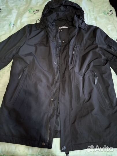 Парка мужская новая 56
